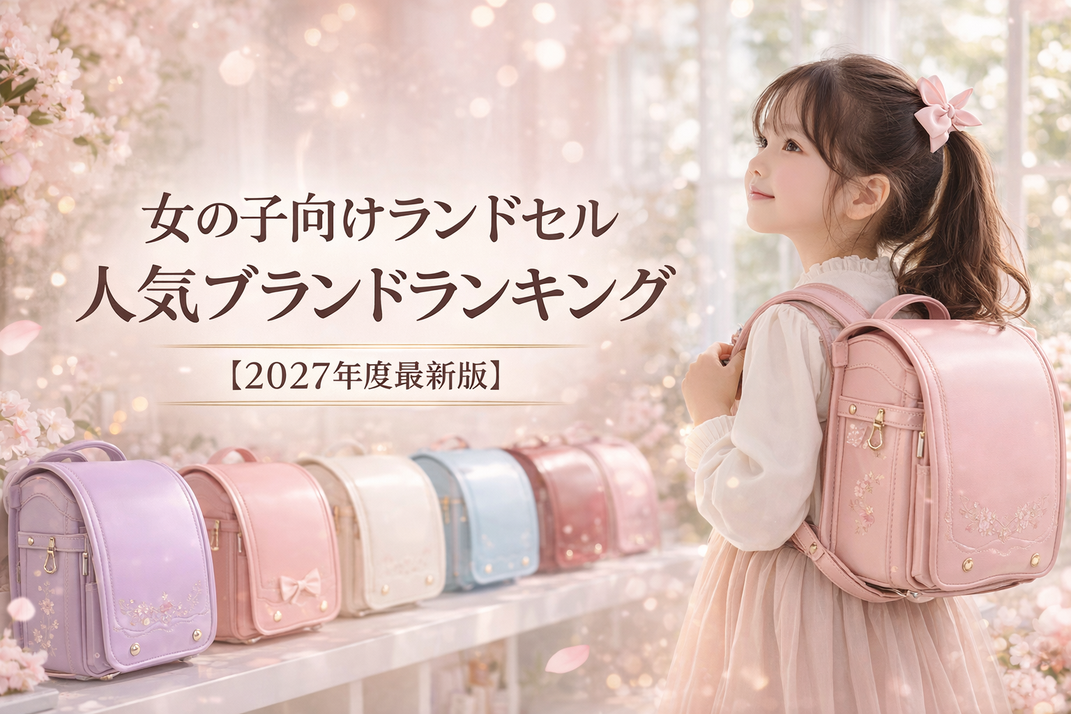 女の子向けランドセル 人気ブランドランキング【2027年度最新版】